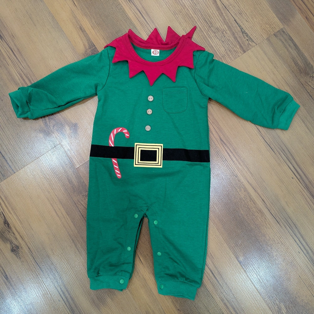 NWOT Green Elf Costume for Kids